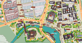 福建龍巖市-四角井文化街